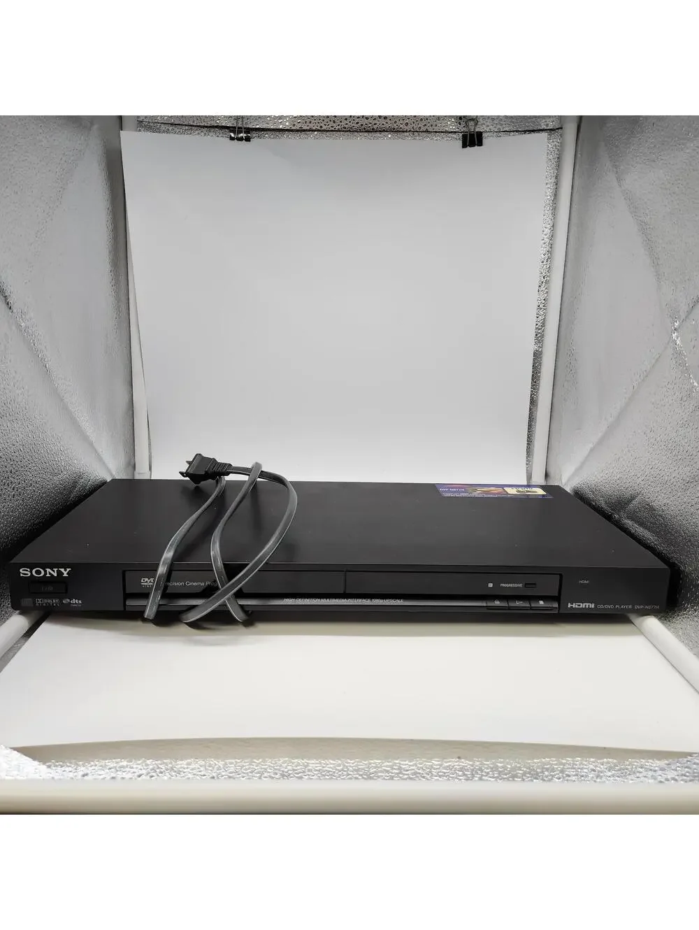 Sony DVP-NS77H DVD CD Player HDMI 1080p Upscaling Dolby Digital Tested